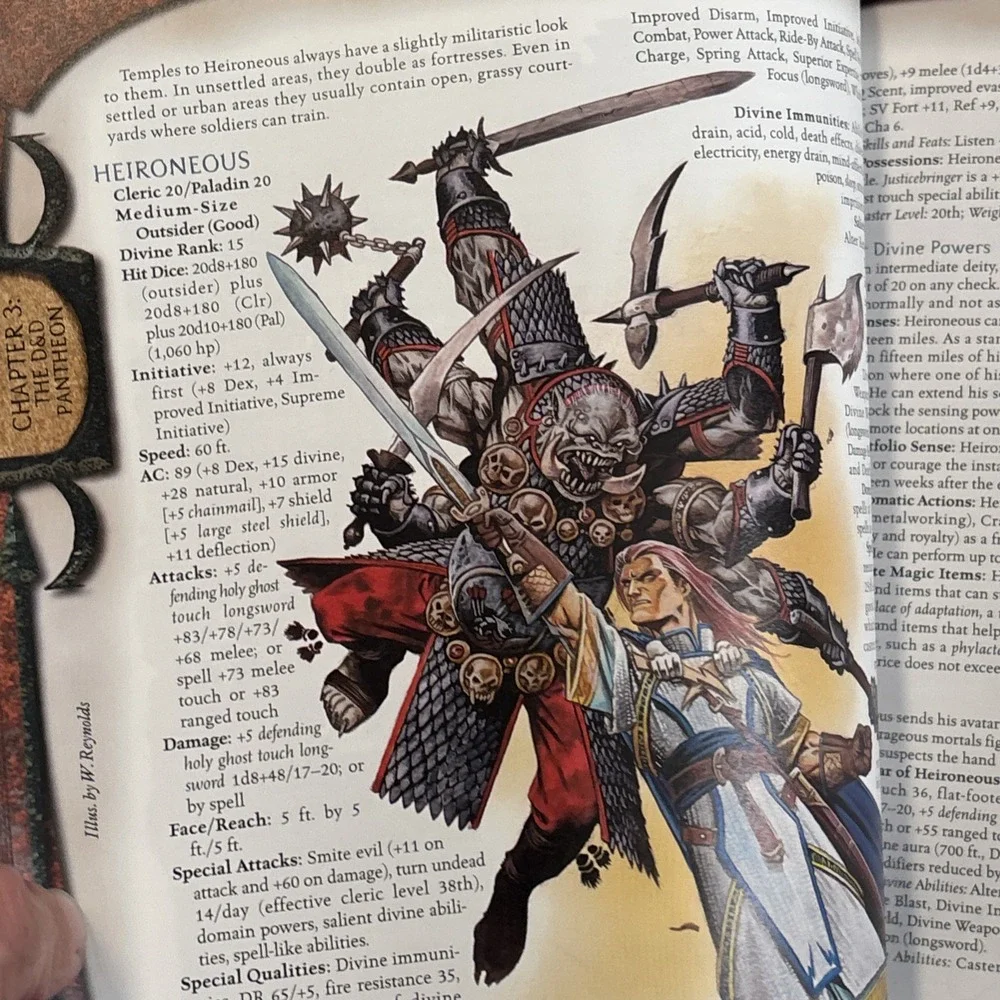 DEITIES AND DEMIGODS 1st printing HC Dungeons & Dragons 3.5/D20 WOTC